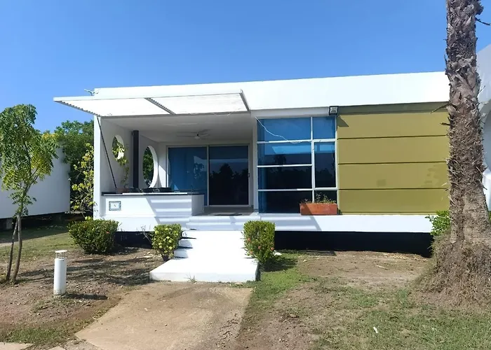 Cabin 6 With Private Jacuzzi, Furnished And Peaceful Tubará