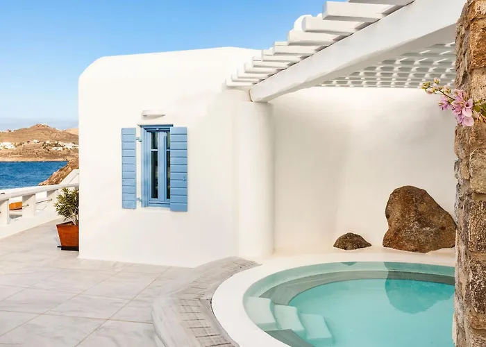 Presidential Mykonos Villa Villa Psarrou Sigma 8 Bedrooms Stunning Sea View Mykonos Town