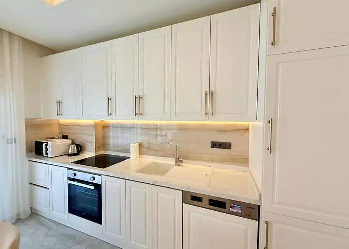 Sa Apartments! Cleopatra Beach Luxury 2Bd Flat Alanya