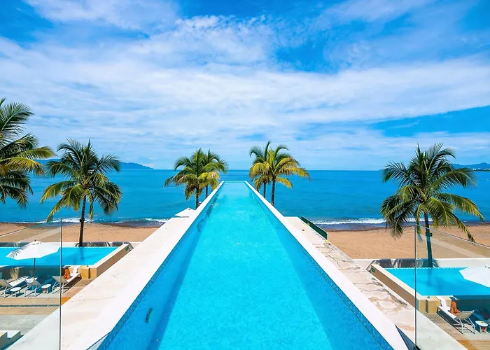 Ferienwohnung Panoramic Oceanview 4Br Penthouse With Private Hot Tub Puerto Vallarta