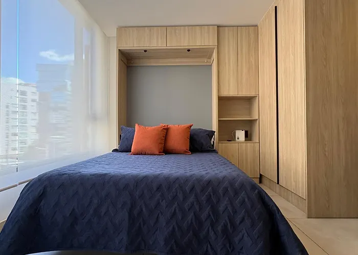 Apartamento Studio Moderno En La Carolina Con Wifi 400 Mbps Quito
