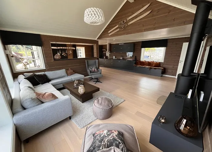 Family Cabin, Sunny Terrace And Amazing Views Voss