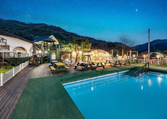 Gaboja Private Pet Pool Villa Gapyeong