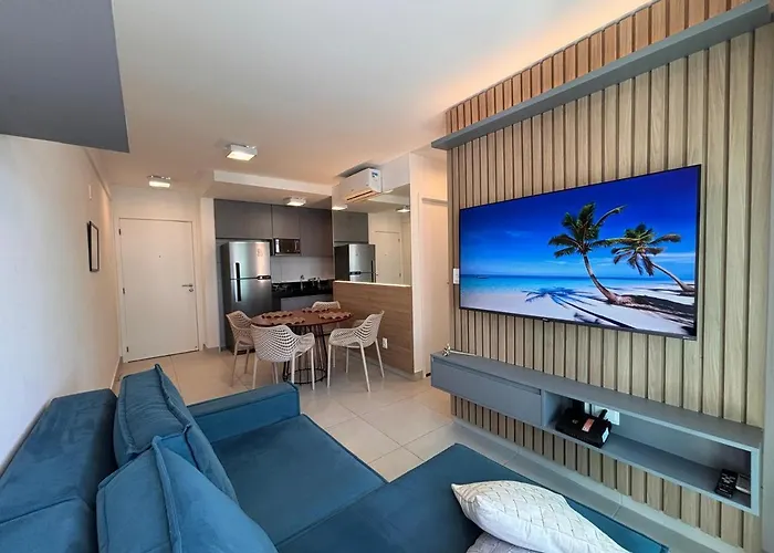 Promenade II 609- Moderno E Confortavel Em Condominio Clube Na Praia De Ponta Verde - Maceio