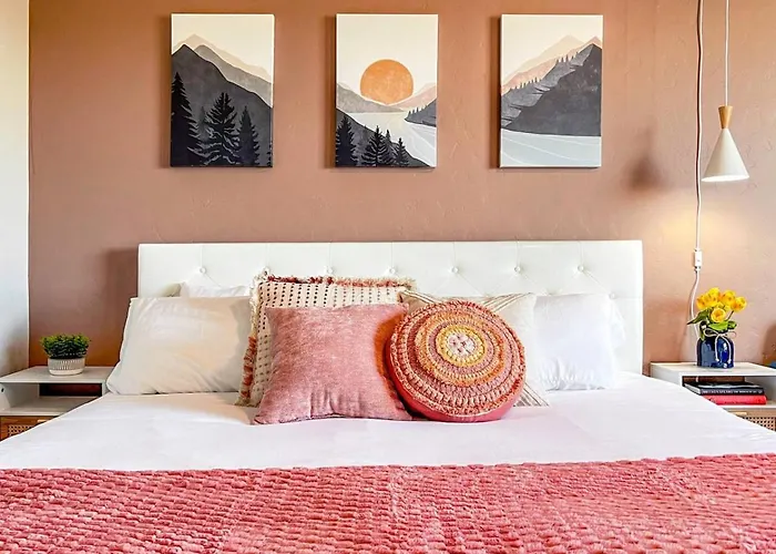 Boho-Luxe Studio - Pink Accents & Mountain Calm Boise