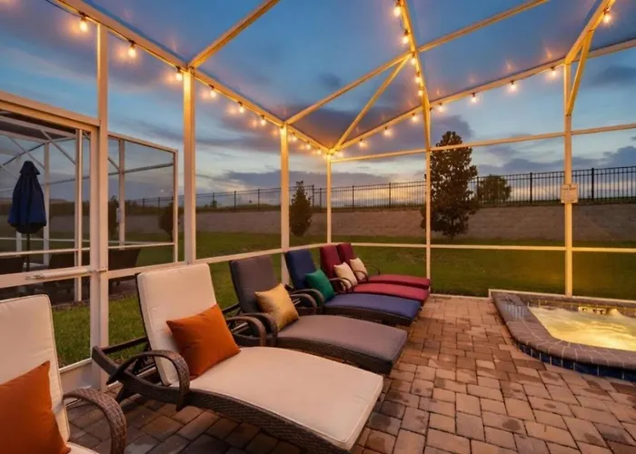 Super 8Br Resort Pool Vacation Home Near Disney Kissimmee