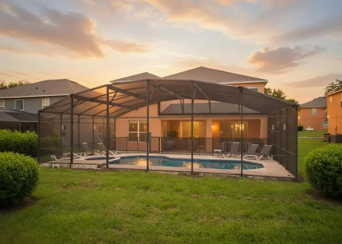 Lakefront 6Br Resort Pool Home Near Disney World Kissimmee