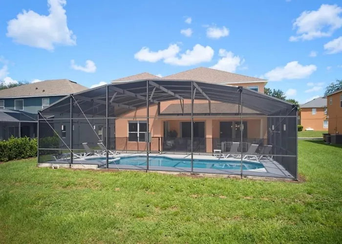 Lakefront 6Br Resort Pool Home Near Disney World Kissimmee