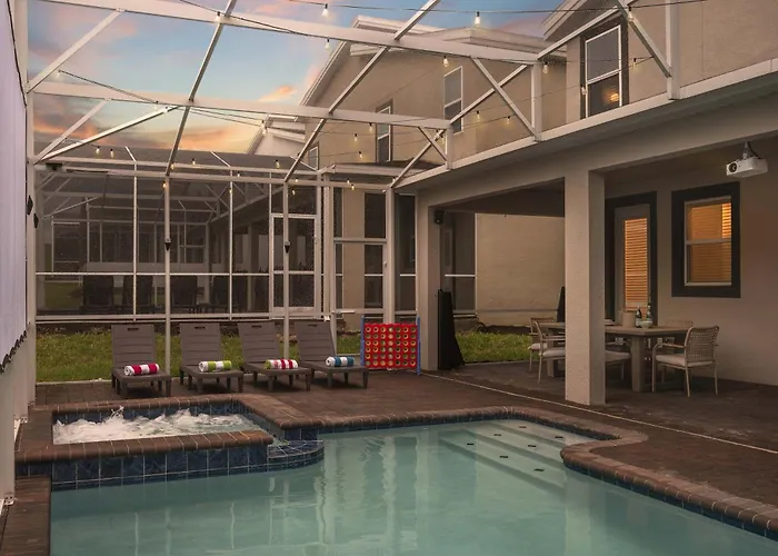 Lazy River Game Room & Heated Pool 10Mi To Disney Kissimmee