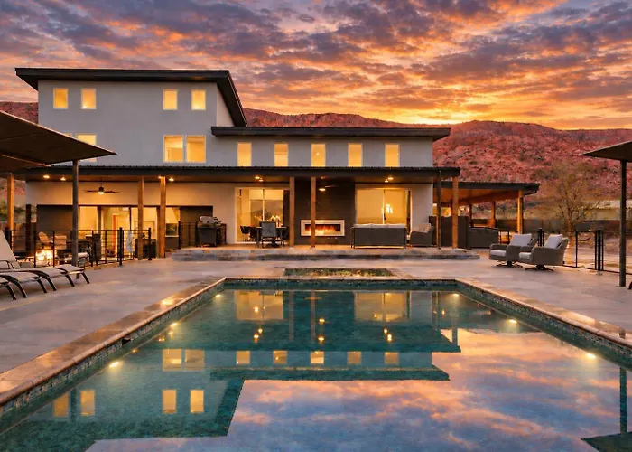 Exclusive Retreats Desert Panorama With Private Pool, Hot Tub, Bocce Court Moab