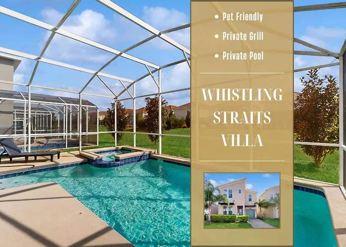 Spacious Family Villa With Private Pool, Spa And Movie Loft Kissimmee