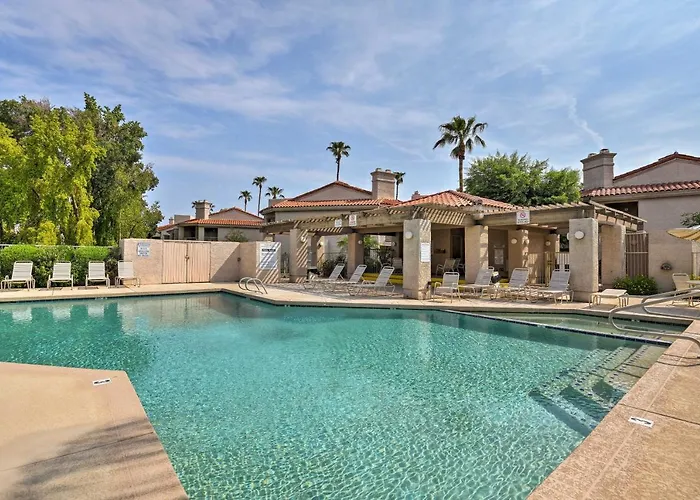 Scottsdale Retreat W/ Patio & Greenbelt Views!